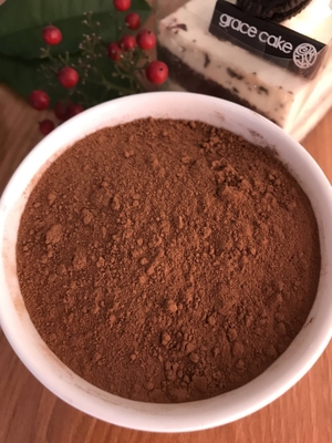 HALAL 100 Brown Cacao bột Free Flowing Brown Powder nặng 6.2-6.8 PH Giá trị