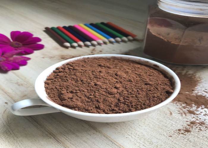 HALAL AF01 Alkalized Cocoa Powder PH Giá trị 6.2-6.8 Đối với Sôcôla Cao cấp