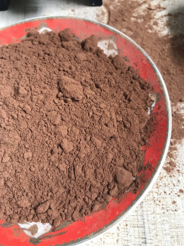 Bột ca cao Hà Lan có nguồn gốc thực phẩm đã chảy hoàn toàn không có vấn đề nước ngoài