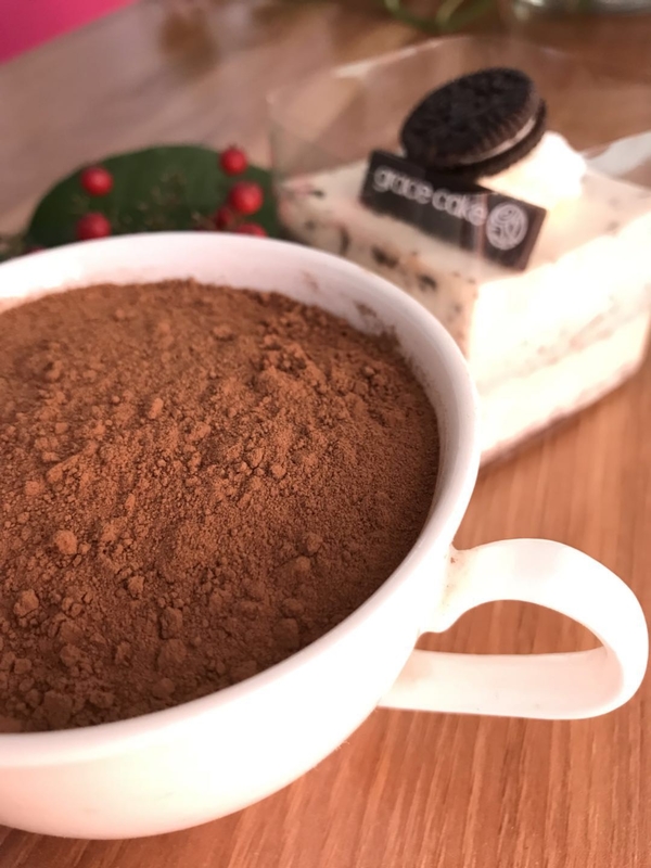 HALAL 100 Brown Cacao bột Free Flowing Brown Powder nặng 6.2-6.8 PH Giá trị